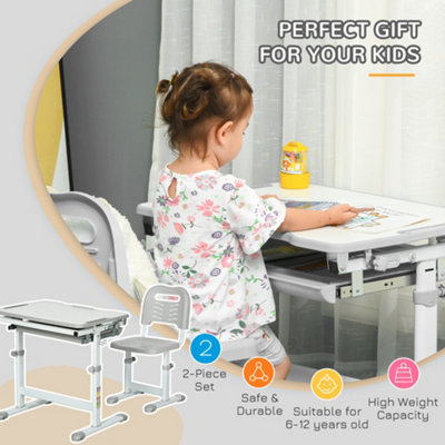 Desk and chair set for 7 year discount old