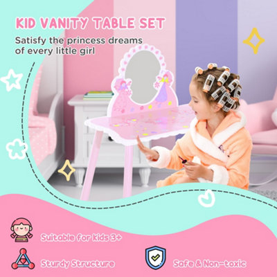 Little girl table outlet set