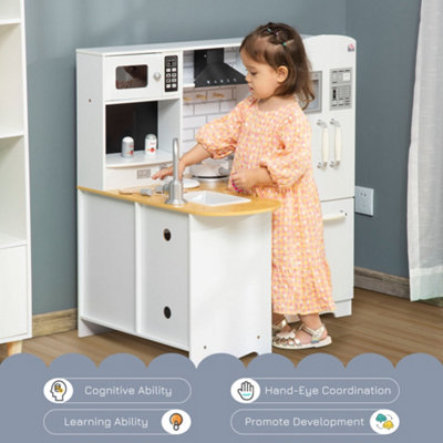 Kids play cheap kitchen white