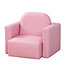 HOMCOM Kids Mini Sofa 2 In 1 Table Chair Set Children Armchair Seat Girl Boys - Pink
