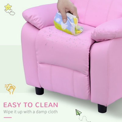 Pink childrens store recliner