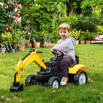 Kids pedal hot sale digger