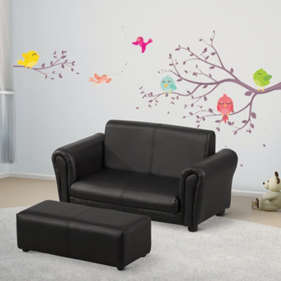 Black deals kids sofa