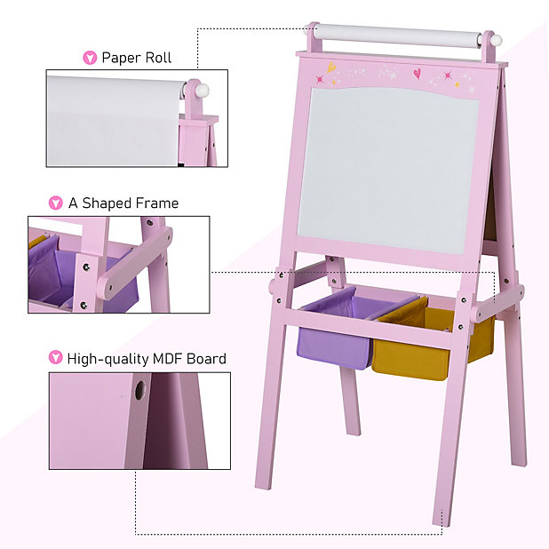 Art Easel with paper roll