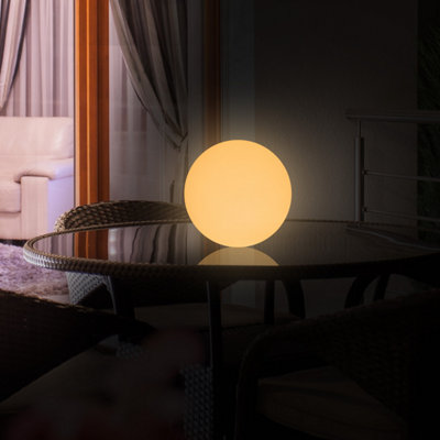 Led deals orb lamp