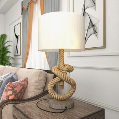 Nightstand lamp with on sale usb charger