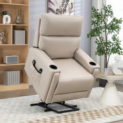 Homcom heated 2025 massage recliner chair