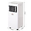 HOMCOM Mobile Air Conditioner White W/ Remote Control Cooling Ventilating 765W