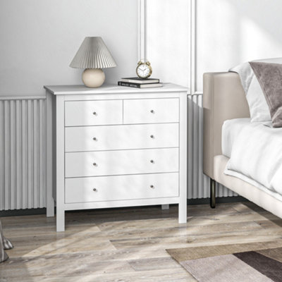 White and deals wood modern dresser