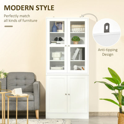 NEW Multifunctional Storage Cabinet with Doors outlet and Shelves for Living Room