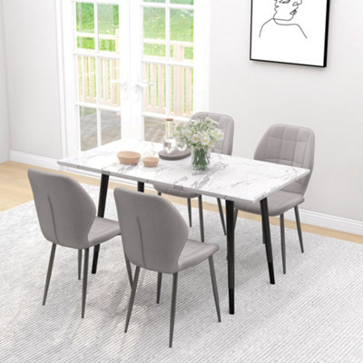 Light grey kitchen chairs hotsell
