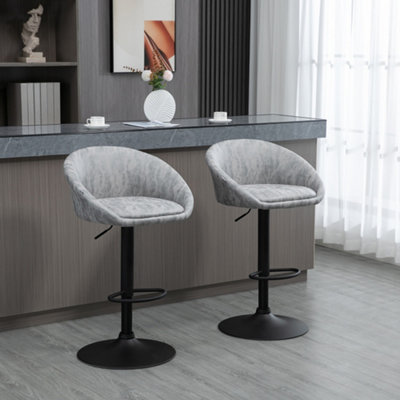 Bar height on sale swivel chairs