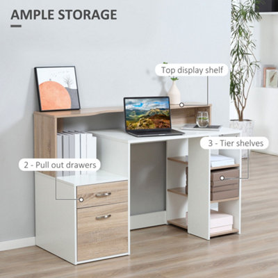 Computer desk and storage online