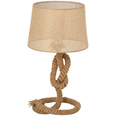 Beige table store lamp shade