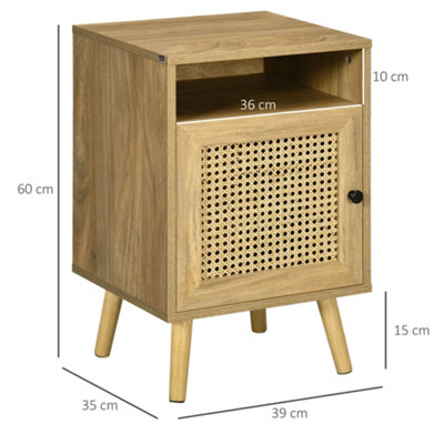 Homcom bedside deals table