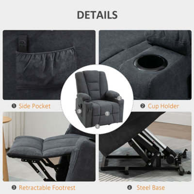 Oversized deals modern recliner