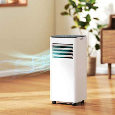 HOMCOM Portable Air Conditioner 7000 BTU, 4-in-1 Air Conditioning Unit
