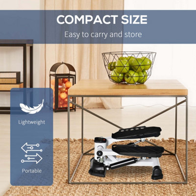 Sparta Mini Stepper – Compact Home Fitness Machine With LCD Display & Hydraulic Resistance