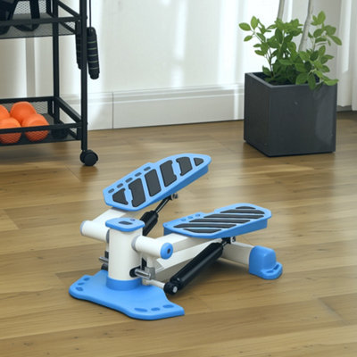 HOMCOM Portable Mini Stepper Step Machine for Home Gym Office Exercise