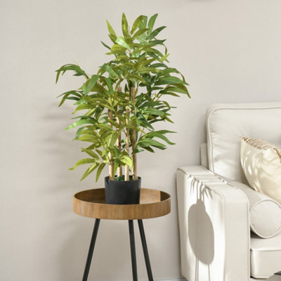 Bamboo store plant stool