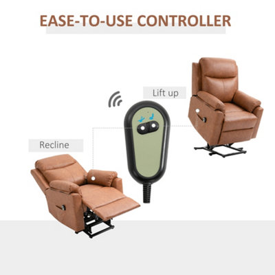 Magic union power lift store heated massage recliner