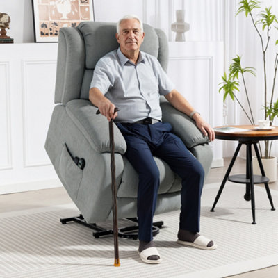 recliner lift chairs with vibration massage XL6 Power Lift Recliner Chair With Heat And Massage main image 0