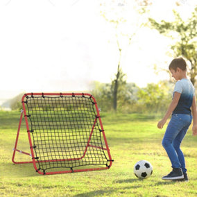 HOMCOM Rebounder Net  Practise Goal Play Kids Adults Baseball Soccer Training