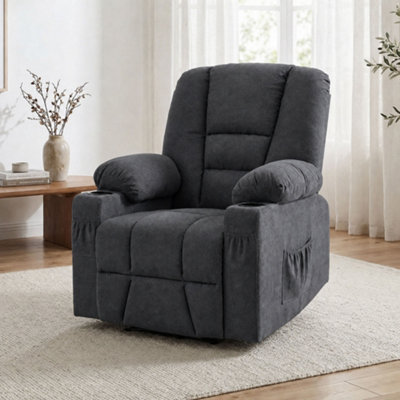 HOMCOM Riser and Recliner Chair w/ Remote, Lift Chair for Elderly ...