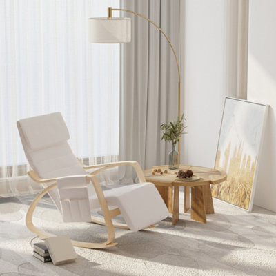 Rocking chair deals cream