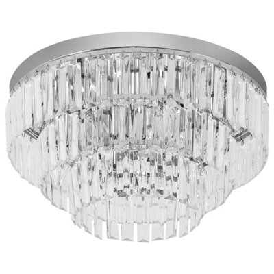 Crystal ceiling deals lights b&q