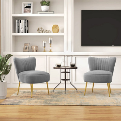 Gray accent chair set deals of 2