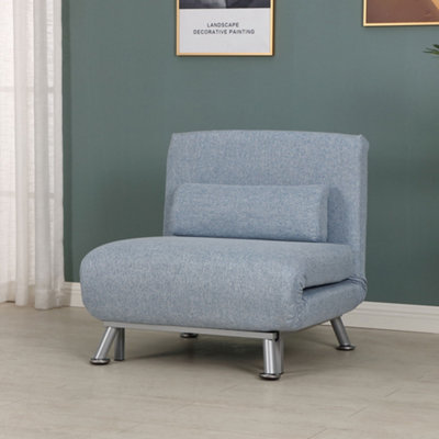 Swivel convertible deals chair