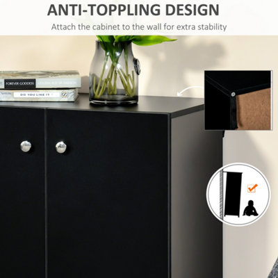 Black storage store cabinet kitchen