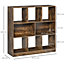 HOMCOM Storage Shelf 3-Tier Bookcase Display Rack Organizer for Home Office