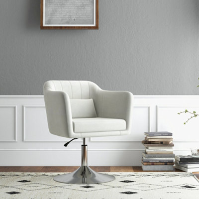 Modern swivel barrel chair sales