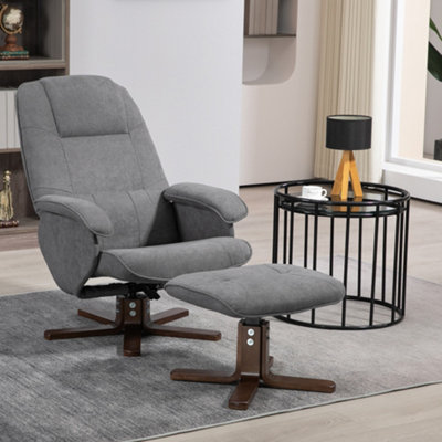 Homcom swivel store chair