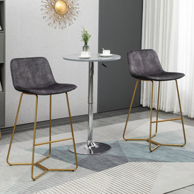 Metal gray 2024 bar stools