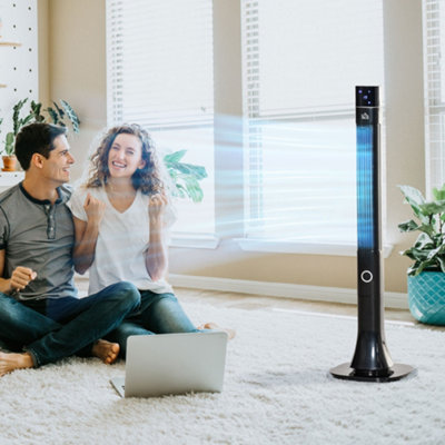 HOMCOM Tower Fan and 16