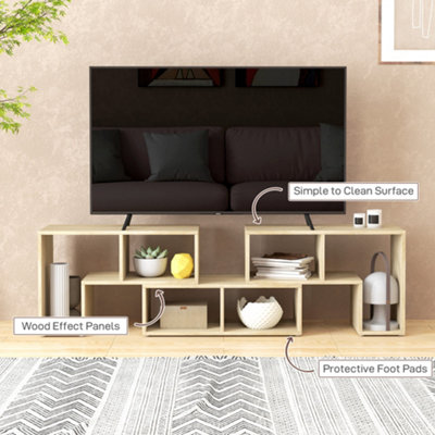 REDOM TV-Schrank (für 75-Zoll-Fernseher, Lowboards,Entertanment-Center