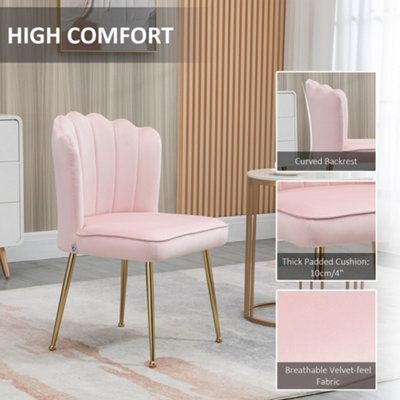 Pink dressing table on sale chair dunelm