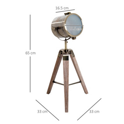 Camera tripod 2025 table lamp