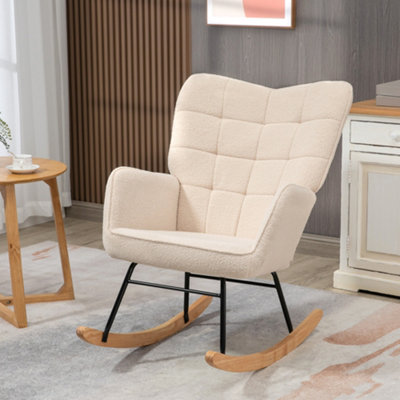 Wingback nursing outlet chair