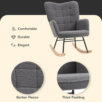 Wingback nursing hot sale chair