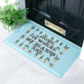 Home Are Where The Plants Are Doormat (70 x 40cm)