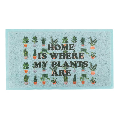 Home Are Where The Plants Are Doormat (70 x 40cm)