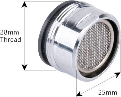 Home Centre Kitchen Bathroom Faucet Tap Aerator 28mm