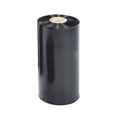 HOME CENTRE Layflat Tubing 5'' Polythene Extra Heavy Duty Lay Flat Tubing Roll 500 Gauge Strong And Waterproof Protection 5 m - 3