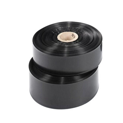HOME CENTRE Layflat Tubing 5'' Polythene Extra Heavy Duty Lay Flat Tubing Roll 500 Gauge Strong And Waterproof Protection 5 m - 4