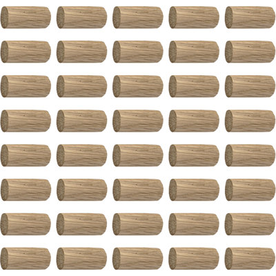 Home Centre Oak Smooth Finish Wood DIY Plug Dowels 10x27mm (Pack of 40) Price Comparisons | Compare The Build