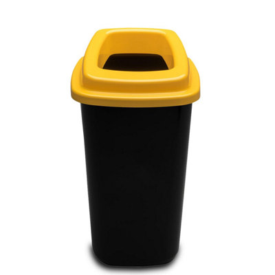 Home Centre Plastic Recycling Kitchen Office Waste Bin 45 Litre Yellow ...